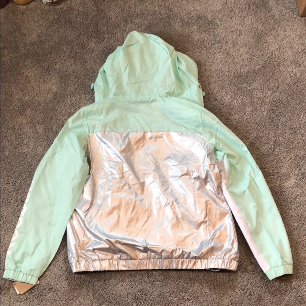 NWT Women’s Reebok Fleece Lined Windbreaker Jacket - Picture 11 of 13